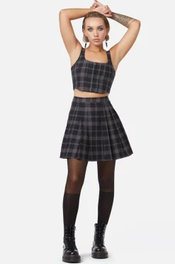 Victoria Tartan Pleated Skirt