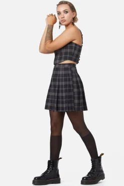 Victoria Tartan Pleated Skirt