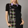 Vivid Tartan Goth Overall
