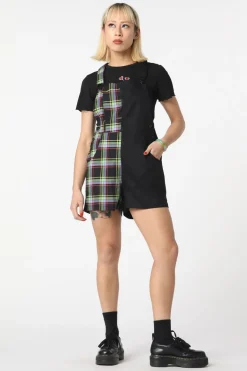 Vivid Tartan Goth Overall