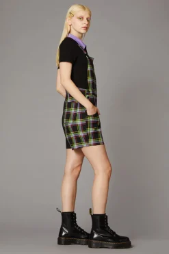 Vivid Tartan Goth Overall