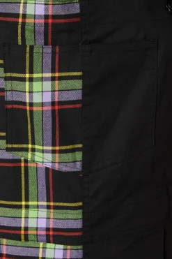 Vivid Tartan Goth Overall