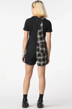 Vivid Tartan Goth Overall