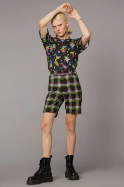 Vivid Tartan Unisex Short