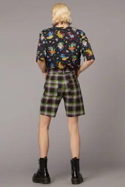 Vivid Tartan Unisex Short