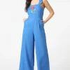 Waratah Embroidered Jumpsuit