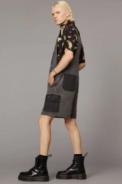 Washed Denim Overall