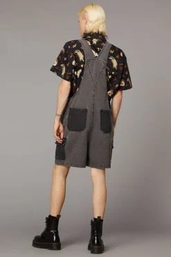 Washed Denim Overall