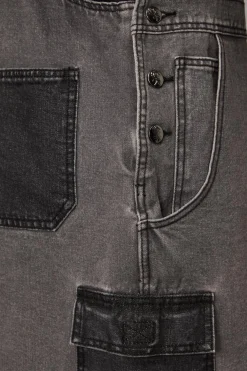 Washed Denim Overall