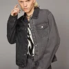 Washed Denim Trucker Jacket
