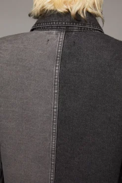 Washed Denim Trucker Jacket