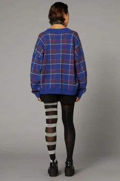 Werewolf Tartan Cardi