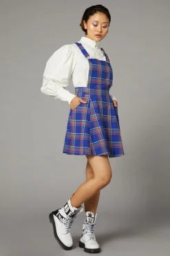 Werewolf Tartan Goth Pinafore