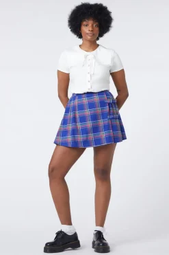 Werewolf Tartan Goth Skirt