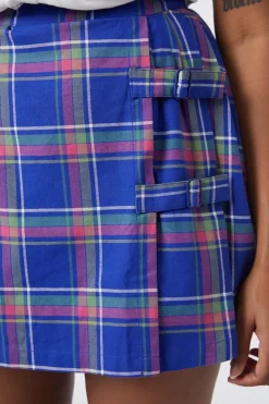 Werewolf Tartan Goth Skirt