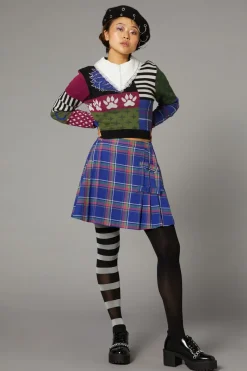 Werewolf Tartan Goth Skirt