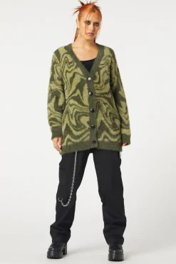 Who Are You Geo Knit Cardi