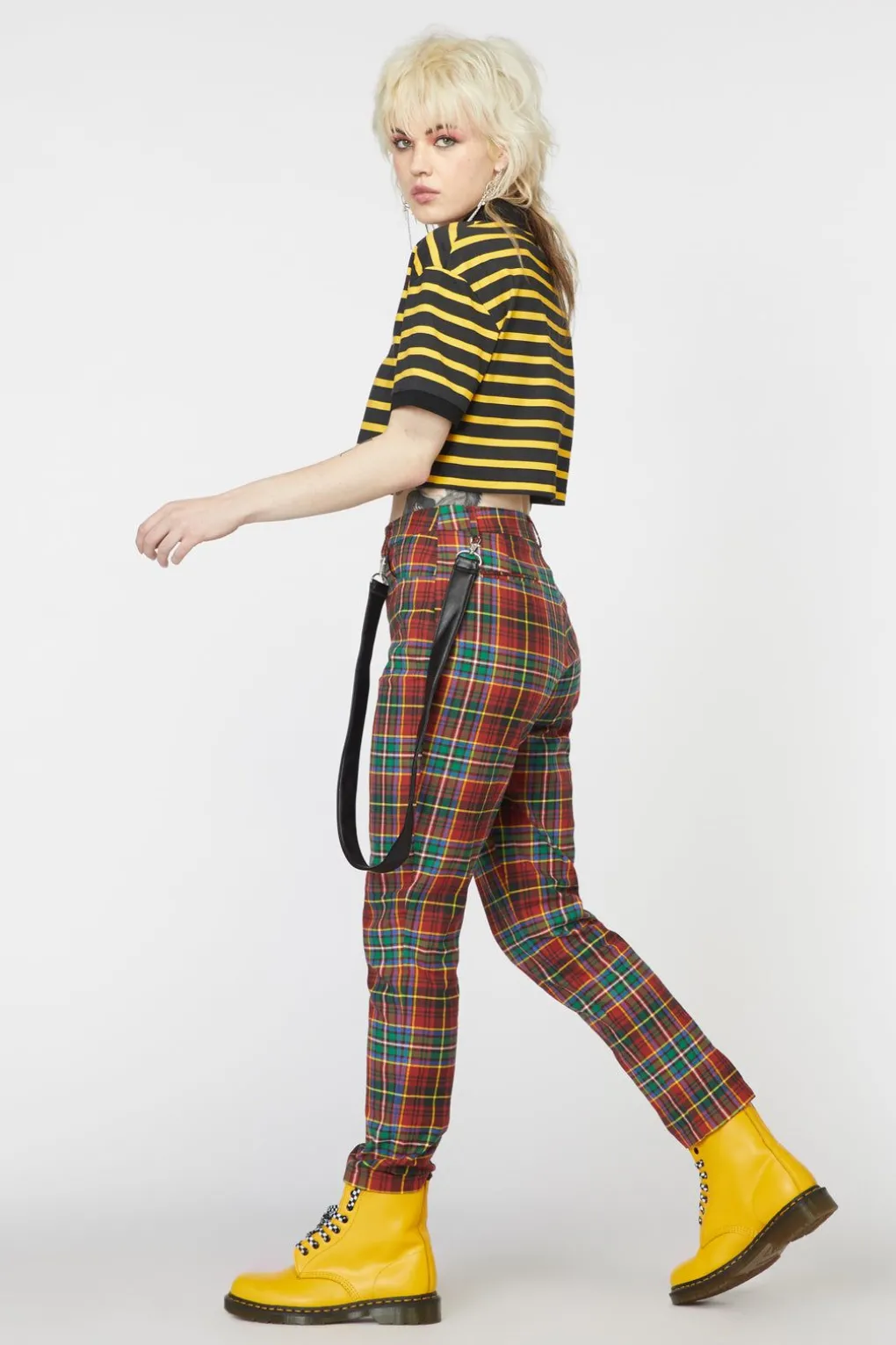 Wichita Tartan Fitted Pant