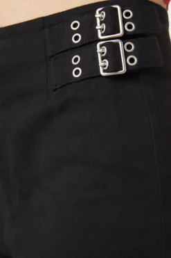 Wide Leg Buckle Pant