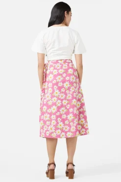 Wild Daisy Wrap Skirt