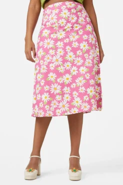 Wild Daisy Wrap Skirt