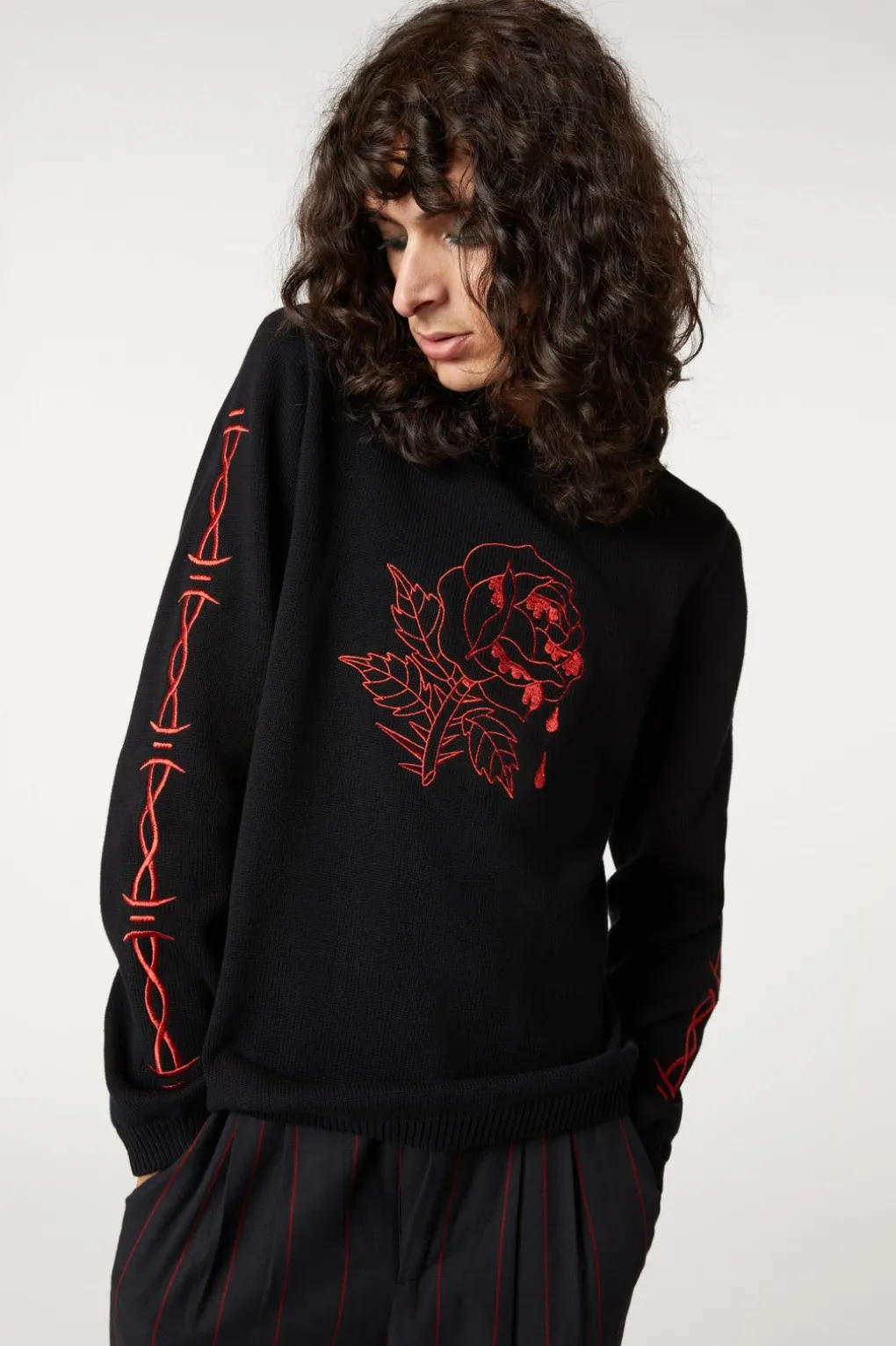 Wild Flower Lurex Knit