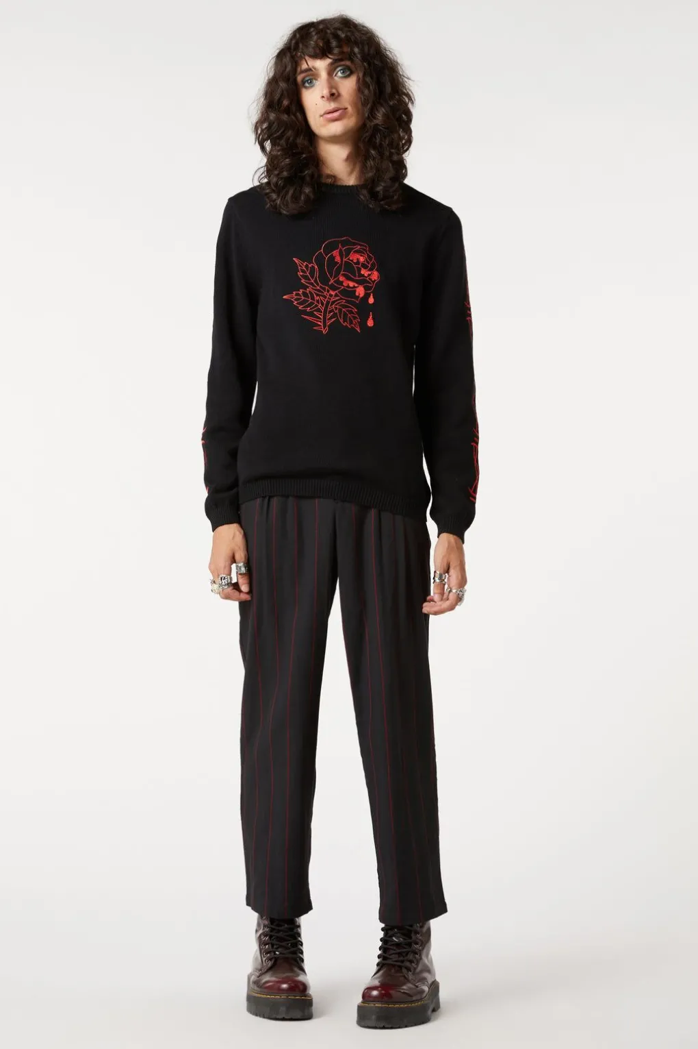 Wild Flower Lurex Knit