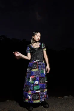 Wolf Pack Print Dress