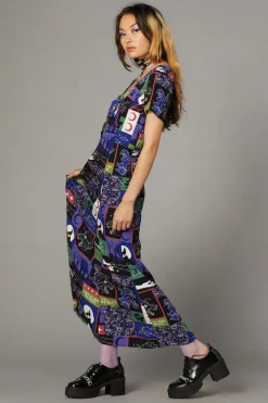 Wolf Pack Print Dress