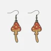 Wonderland Mushroom Earrings