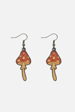 Wonderland Mushroom Earrings