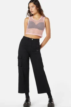 Wounded Wide Mesh Tank