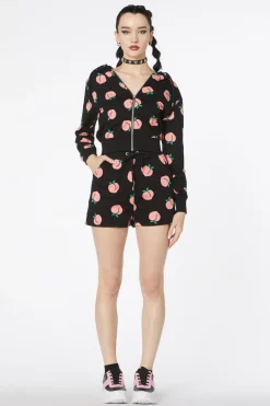 You Peach Cotton Hoodie