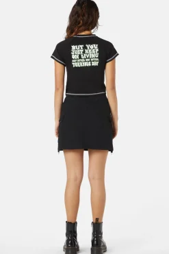 You Think You Will Die Raglan Tee