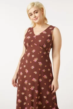 Ziva Floral Midi Dress